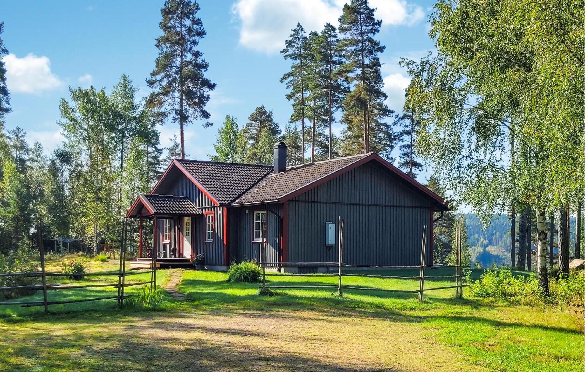 Nice Home In Gunnarskog With Lake View מראה חיצוני תמונה